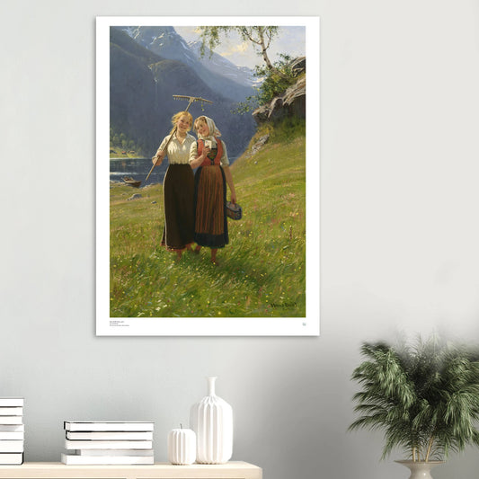 Hans Dahl: Liebesbrief (Art Poster)