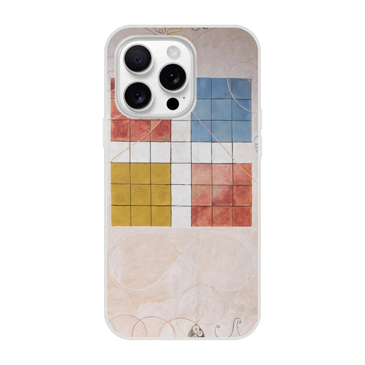 Hilma af Klint The Ten Largest No. 10 frosted transparent case for iPhone 12