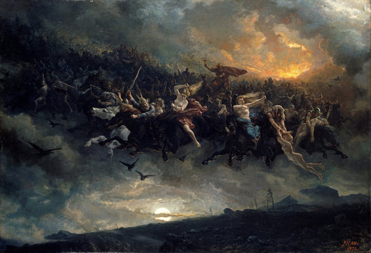 The Wild Hunt of Odin (Åsgårdsreien): The Nordic Legend Behind the Storm