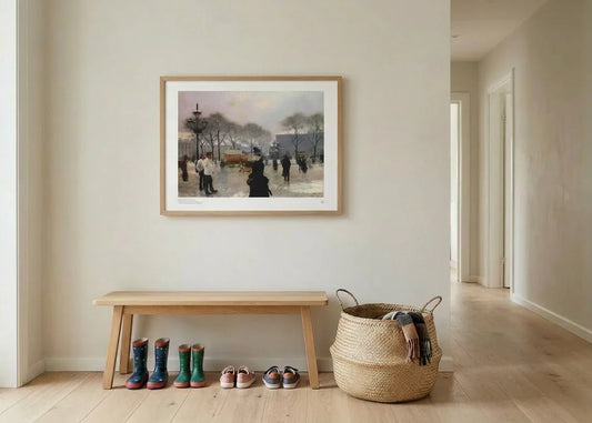 keep a nursery soft, simple, and welcoming with P.C. Skovgaard’s Beech Forest in May