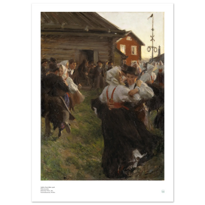 Anders Zorn's iconic Midsommardans (Midsummer Dance, 1897)