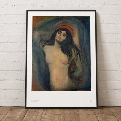Edvard Munch — Madonna (1894, Munch Museum) | Norwegian Art Print (Poster)