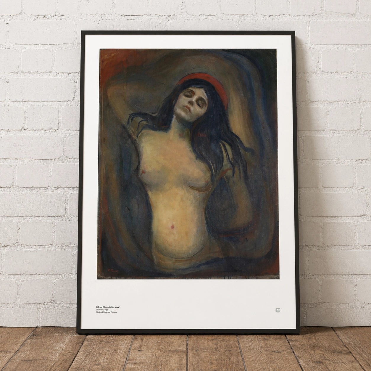 Edvard Munch Madonna Poster – Premium Art Print 1894 (4 Sizes Available)