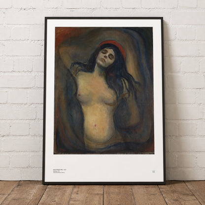 Edvard Munch Madonna Poster – Premium Art Print 1894 (4 Sizes Available)