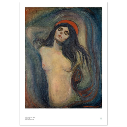 Edvard Munch’s Madonna (oil on canvas, 1894)
