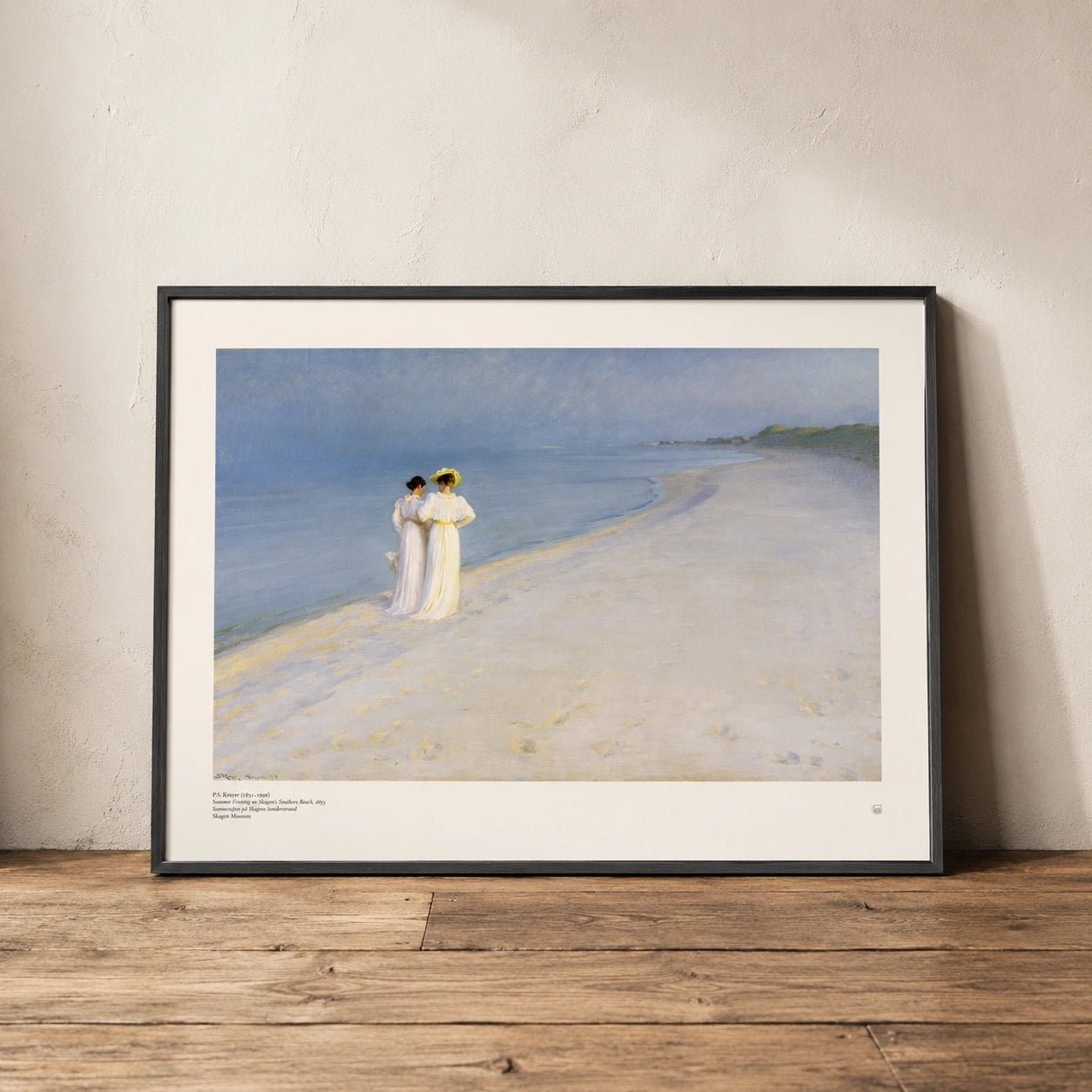 P.S. Krøyer – Summer Evening at Skagen Sønderstrand | Danish Art Print
