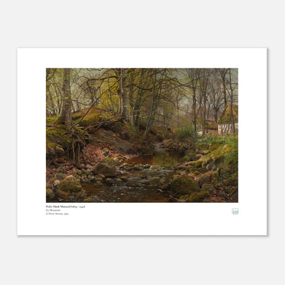Peder Mørk Mønsted, ‘A Forest Stream’ 