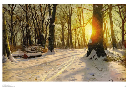 Peder Mørk Mønsted, ‘Winter Day, Charlottenlund Forest’ 