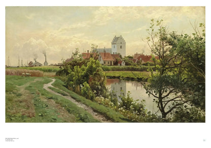 Peder Mønsted, ‘A Sunny Day, Saeby’ 