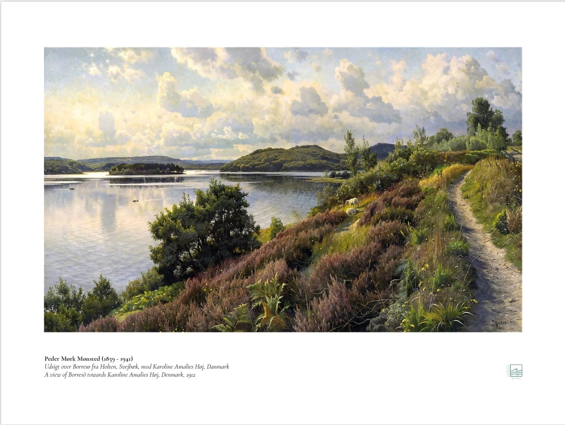 Peder Mørk Mønsted, ‘Borresø View’ 