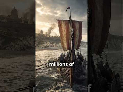 Vikingord i engelsk plakat | Infografikk om norrøne røtter