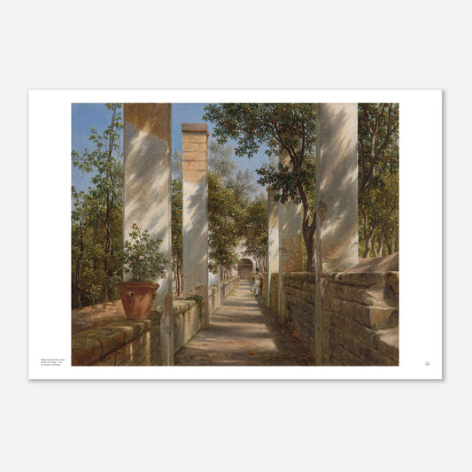 Large Thomas Fearnley Pergola with Oranges poster in 70 x 100 cm